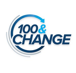 100 & Change logo