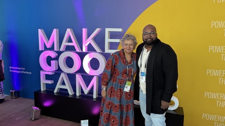 Cecilia + Vernon at Make Good Famous Summit